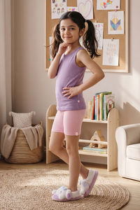 Zivame Girls Solid Tanks (Pack of 2) - Multicolor — thumbnail 5